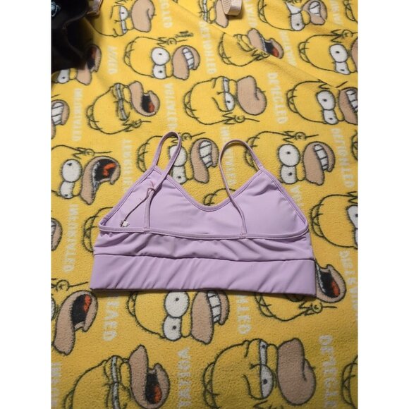 KL Alien Purple Padded Sports Bra Size M Pullover - Picture 3 of 5